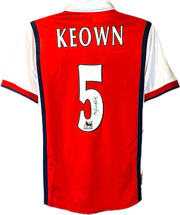 MARTIN KEOWN - SIGNERT DRAKT MED EKTEHETSBEVIS/COA