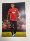 MANCHESTER UNITED - MARCOS ROJO - BILDE UTEN EKTEHETSBEVIS/COA