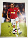 MANCHESTER UNITED - JUAN MATA - BILDE UTEN EKTEHETSBEVIS/COA