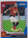 051. ASHLEY YOUNG - MANCHESTER UNITED - RED, WHITE AND BLUE PRIZM
