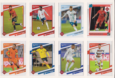 000. PANINI DONRUSS - ROAD TO QATAR 2022 - KOMPLETT SETT MED 200 STK BASECARDS OG ROOKIES