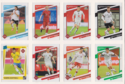 000. PANINI DONRUSS - ROAD TO QATAR 2022 - KOMPLETT SETT MED 200 STK BASECARDS OG ROOKIES