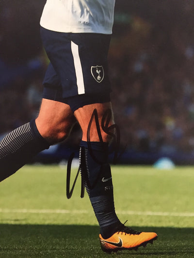 TOTTENHAM - CHRISTIAN ERIKSEN - SIGNERT BILDE MED EKTEHETSBEVIS/COA