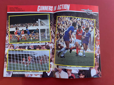 1984-10.20 - ARSENAL VS SUNDERLAND