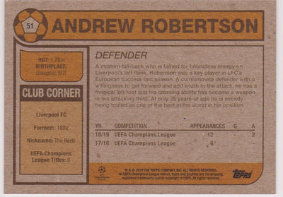 051. ANDREW ROBERTSON - LIVERPOOL - PR.419