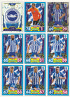 000. BRIGHTON & HOVE ALBION -  KOMPLETT SETT MED TOPPS MATCH ATTAX PREMIER LEAGUE 2017/18