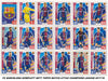 000. FC BARCELONA - KOMPLETT SETT MED TOPPS MATCH ATTAX CHAMPIONS LEAGUE 2017/18