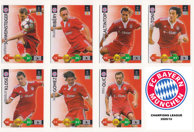 000. BAYERN MUNCHEN KOMPLETT SETT "TEAM MATES" - CHAMPIONS LEAGUE 2009/10