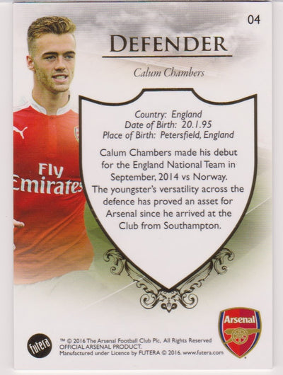 004. CALUM CHAMBERS - CLUB BASE - ARSENAL