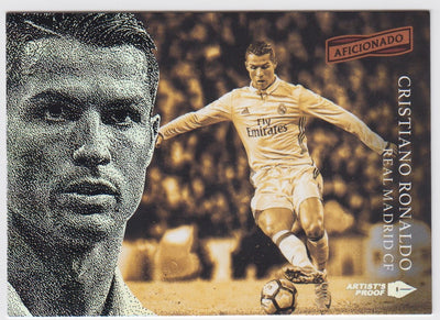 047. CRISTIANO RONALDO - REAL MADRID - ARTIST`S PROOF SILVER