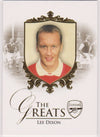 031. LEE DIXON - THE GREATS - ARSENAL