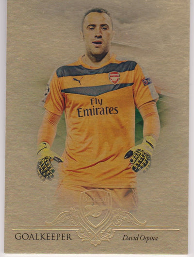 000. GOLD 002. DAVID OSPINA - ARSENAL - FUTERA 2016 - GOLD #11