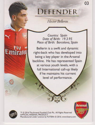 003. HECTOR BELLERIN - CLUB BASE - ARSENAL