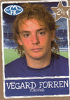 MOLDE - VEGARD FORREN - GULLKORT