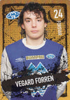 MFK - VEGARD FORREN - MOLDE FK - GULLKORT