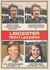 110. Leicester - Team leaders