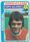 360. David O’Leary - Arsenal - Topps All-Star