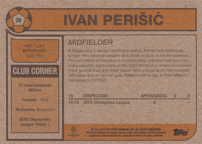 028. IVAN PERISIC - FC INTERNAZIONALE MILANO - PR.470