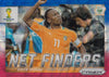 008. DIDIER DROGBA - IVORY COAST - NET FINDERS - RED, BLUE AND WHITE PRIZM