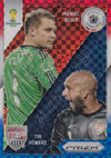 016. MANUEL NEUER & TIM HOWARD - MATCHUPS - RED, BLUE AND WHITE PRIZM