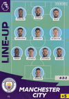 045. LINE-UP - MANCHESTER CITY