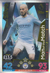 423. DAVID SILVA - MANCHESTER CITY - MAN OF THE MATCH