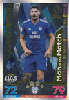 398. CALLUM PATERSON - CARDIFF CITY - MAN OF THE MATCH