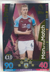 394. BEN MEE - BURNLEY - MAN OF THE MATCH MATCH