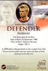 P046. JOHN ARNE RIISE - NORWAY - DEFENDER - INSERT - LIMITED EDITION OF 450