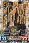 407. TOM HUDDLESTONE / JAKE LIVERMORE - HULL CITY - MIDFIELD DUO