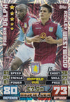 402. FABIAN DELPH / ASHLEY WESTWOOD - ASTON VILLA - MIDFIELD DUO