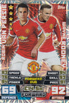 411. ROBIN VAN PERSIE / WAYNE ROONEY - MANCHESTER UNITED - FORWARD DUO