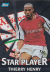 T01. THIERRY HENRY - ARSENAL - STAR PLAYER - SILVER INSERT