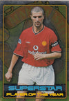 S01. ROY KEANE - MANCHESTER UNITED - SUPERSTAR - PLAYER OF THE YEAR - GOLD INSERT