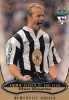 POTY05. ALAN SHEARER -  NEWCASTLE - 1997 PLAYER OF THE YEAR - INSERT