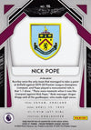 #075. BLUE ICE PRIZM - 046. NICK POPE - BURNLEY - CARD 13 OF 75