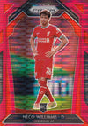 252. NECO WILLIAMS - LIVERPOOL - ROOKIE - RED PULSAR PRIZM