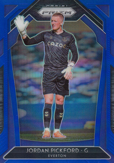 #199. BLUE PRIZM - 106. JORDAN PICKFORD - EVERTON - CARD 110 OF 199