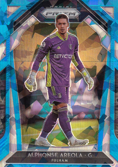 #075. BLUE ICE PRIZM - 286. ALPHONSE AREOLA - FULHAM - CARD 32 OF 75