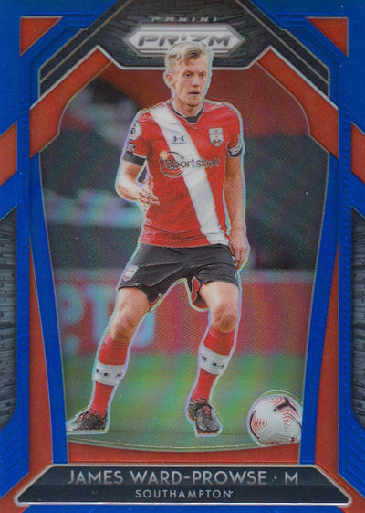 #199. BLUE PRIZM - 084. JAMES WARD-PROWSE - SOUTHAMPTON - CARD 168 OF 199