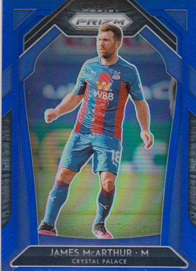 #199. BLUE PRIZM - 068. JAMES MCARTHUR - CRYSTAL PALACE - CARD 171 OF 199