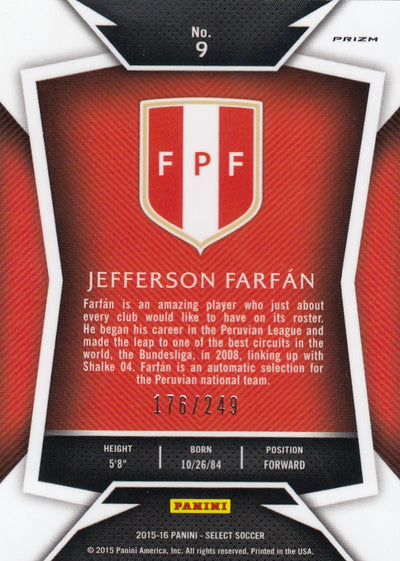 009. JEFFERSON FARFÀN - PERU - CAMO PRIZM - #249