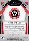 #195. BREAKAWAY BLUE PRIZM - 020. CHRIS BASHAM - SHEFFIELD UNITED - CARD 130 OF 195