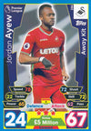 286. JORDAN AYEW - SWANSEA CITY - AWAY KIT