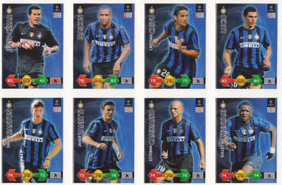 000. INTER MILAN KOMPLETT SETT "TEAM MATES" - CHAMPIONS LEAGUE 2009/10