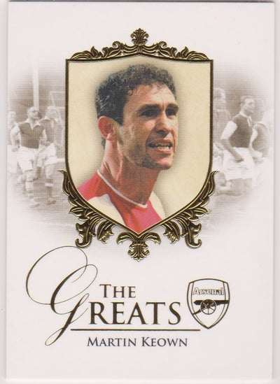 034. MARTIN KEOWN - THE GREATS - ARSENAL