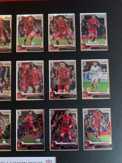 LIVERPOOL FOTBALLKORTMONTASJE FRA PANINI PRIZM PREMIER LEAGUE 2019/20 - PREMIER LEAGUE WINNERS
