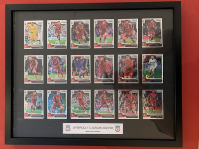 LIVERPOOL FOTBALLKORTMONTASJE FRA PANINI PRIZM PREMIER LEAGUE 2019/20 - PREMIER LEAGUE WINNERS