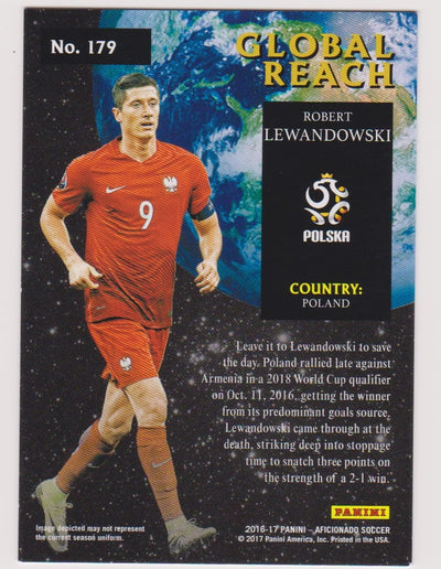 179. ROBERT LEWANDOWSKI - POLAND - GLOBAL REACH #99