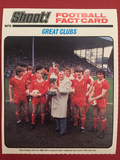 LIVERPOOL - GREAT CLUBS - Shoot! 1984